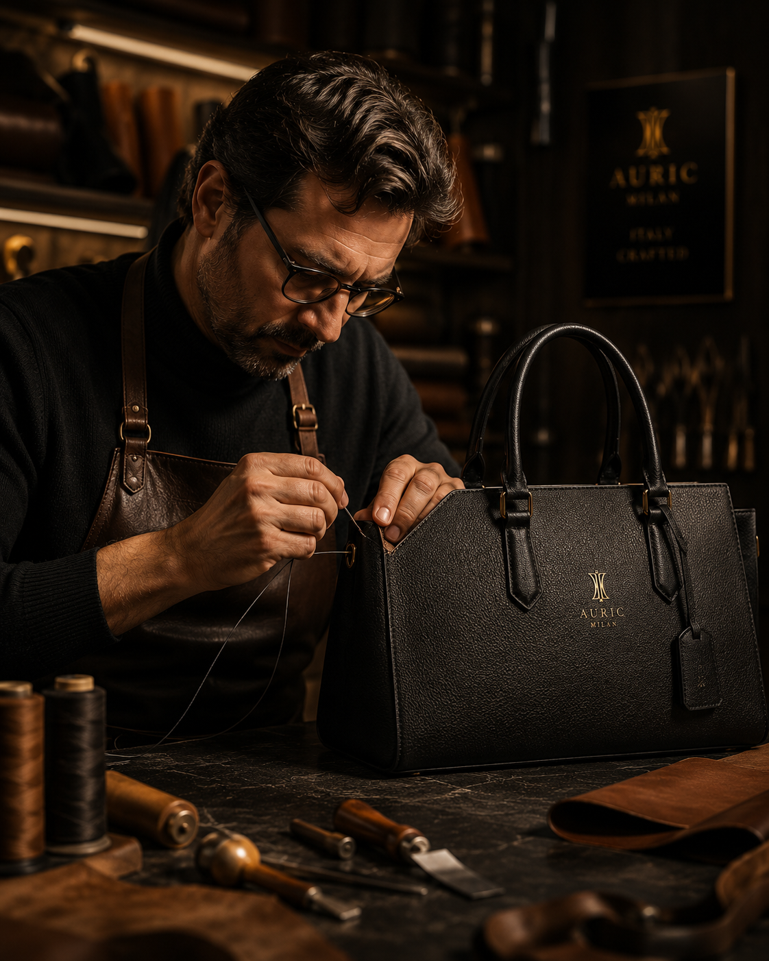 AURIC MILAN Atelier Craftsmanship