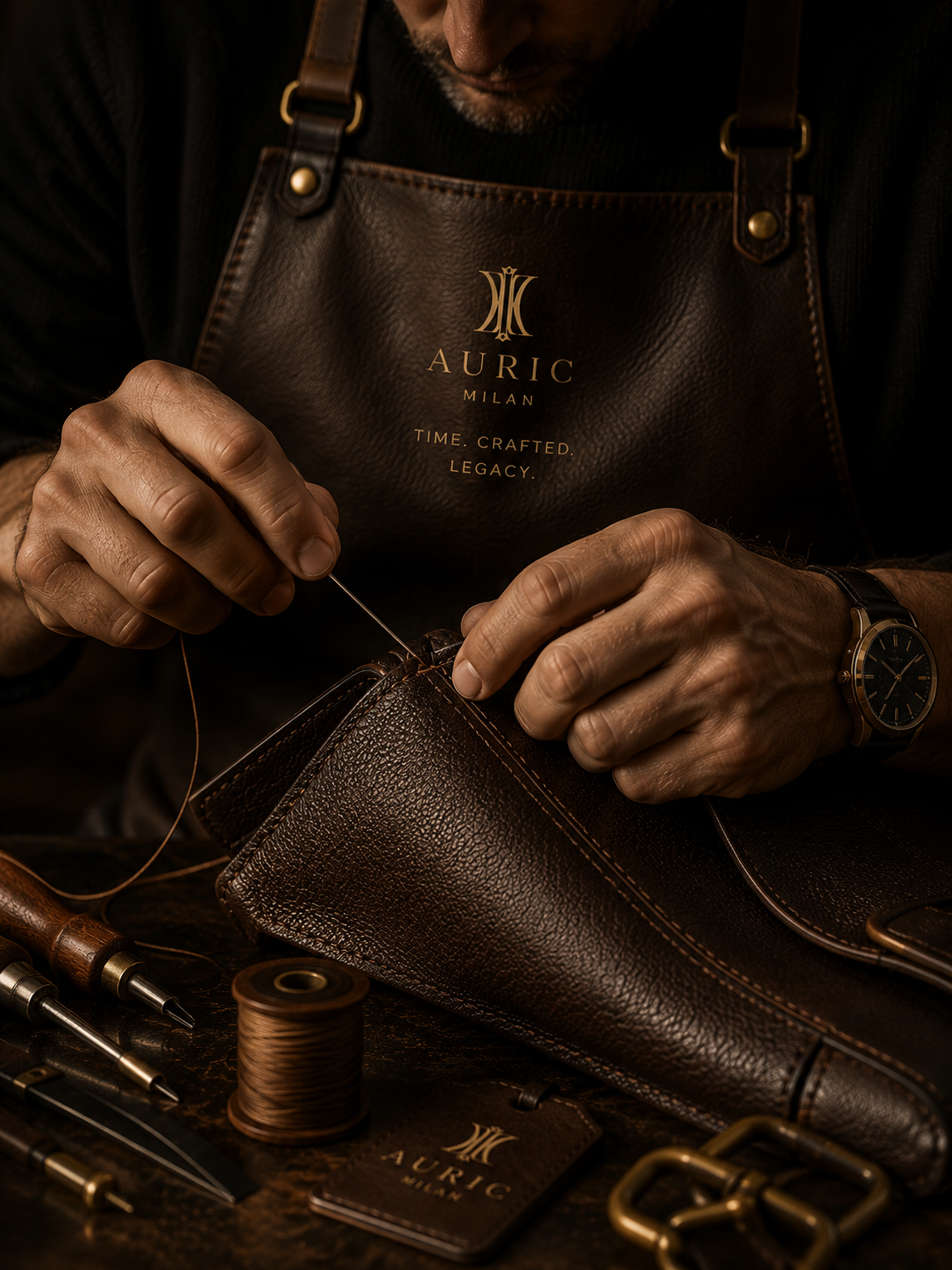 AURIC MILAN Leather