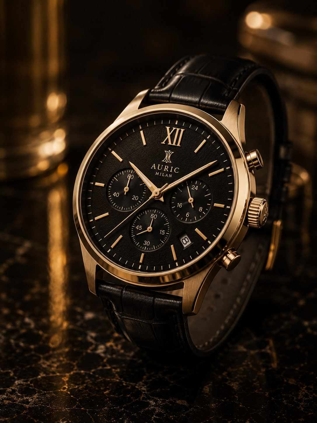 Auric Milano Chronograph Watch